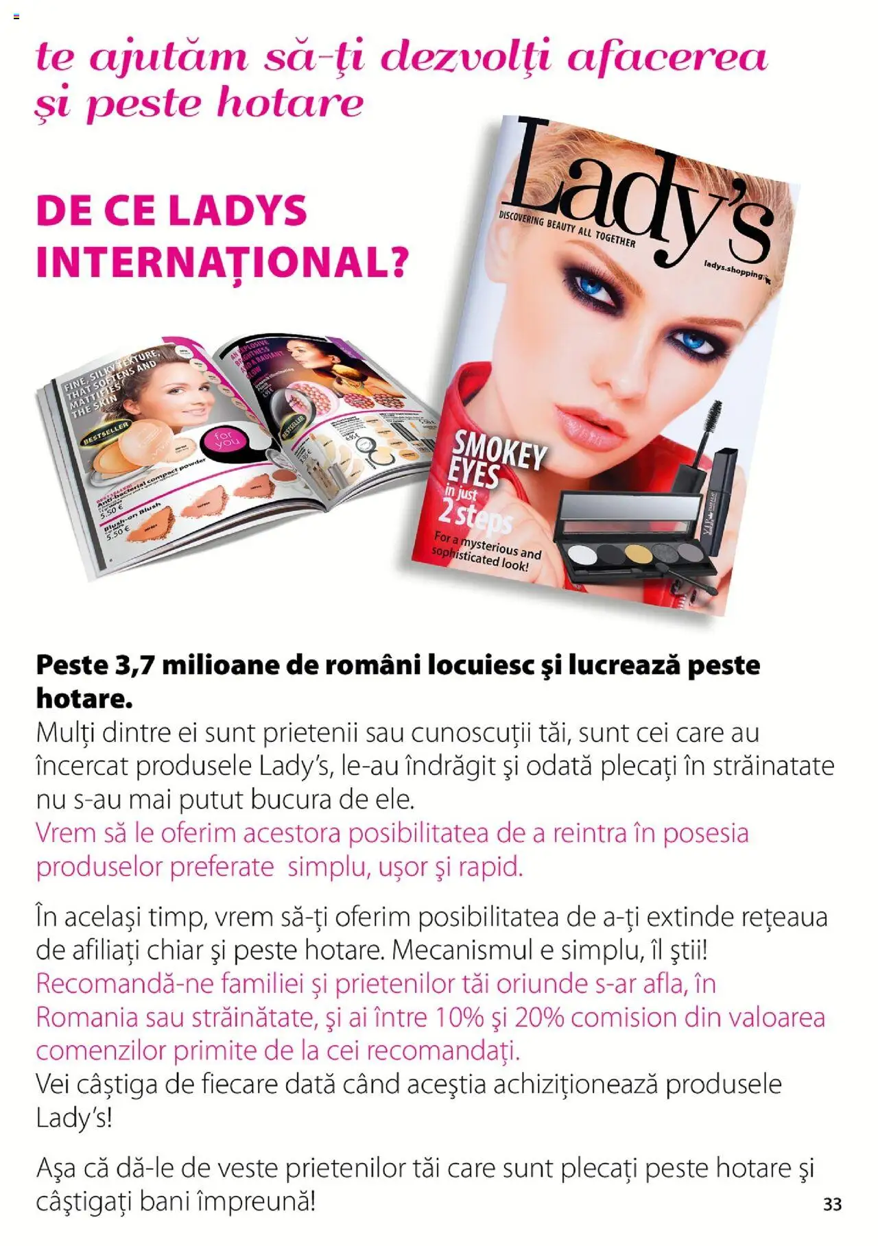Lady’s catalog - Manual – valabil de la 17.04.2020 | Pagină: 33