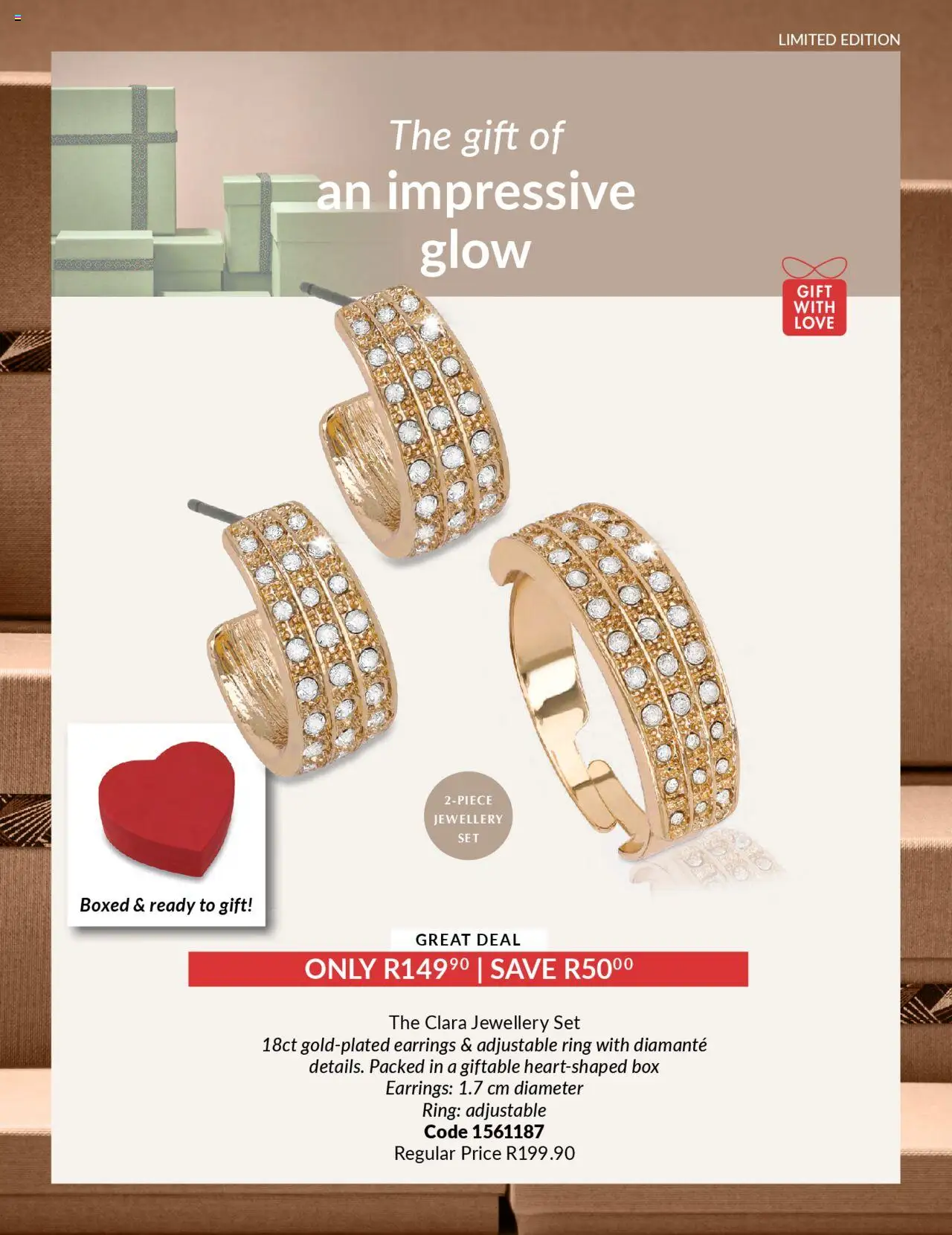 New Justine catalogue – valid from 17.10.2025 | Page: 11 | Products: Earrings, Box