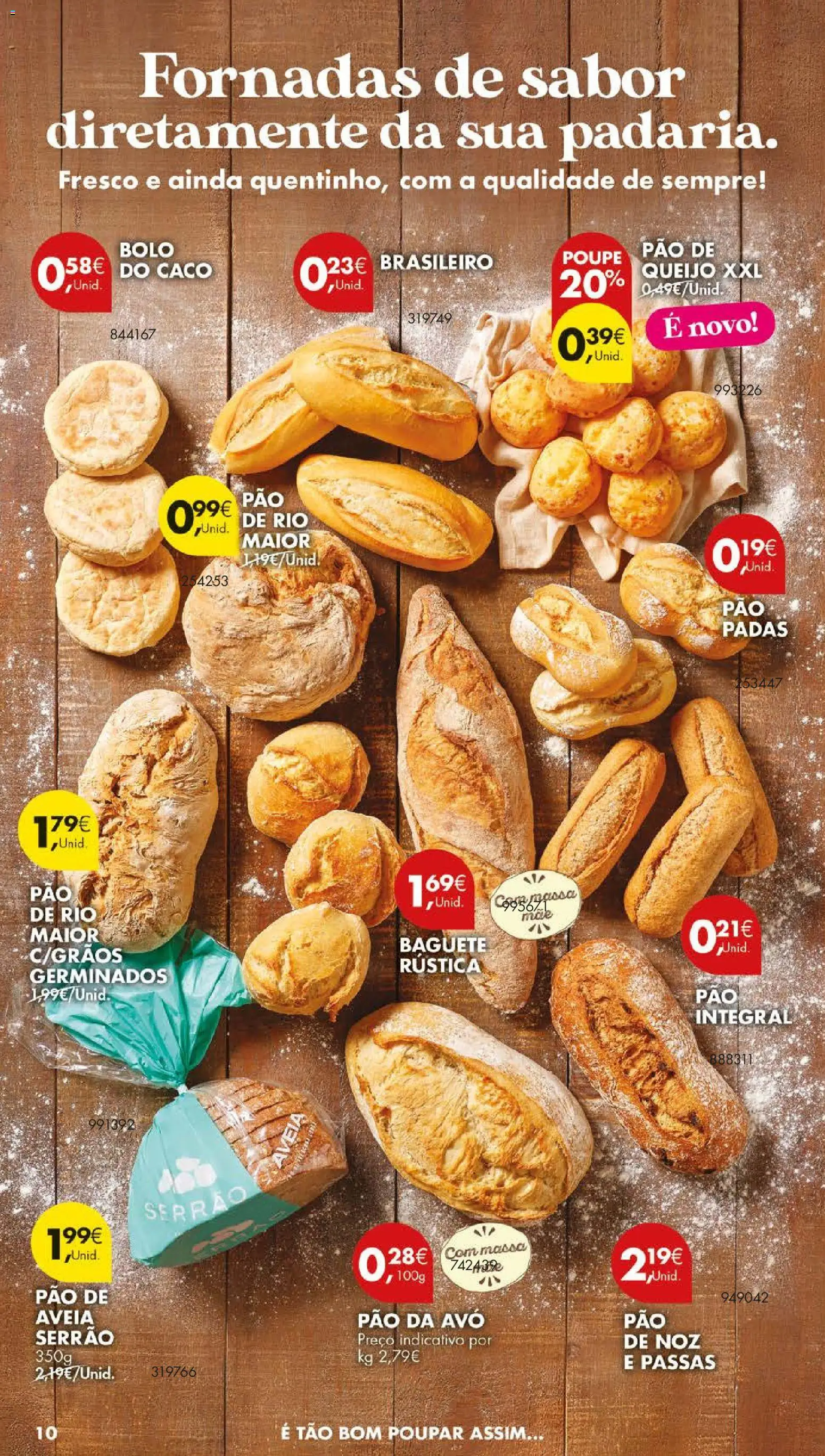 Pingo Doce folheto │ válido de 04.11.2025 | Página: 16 | Produtos: Aveia, Pão de queijo, Queijo, Massa