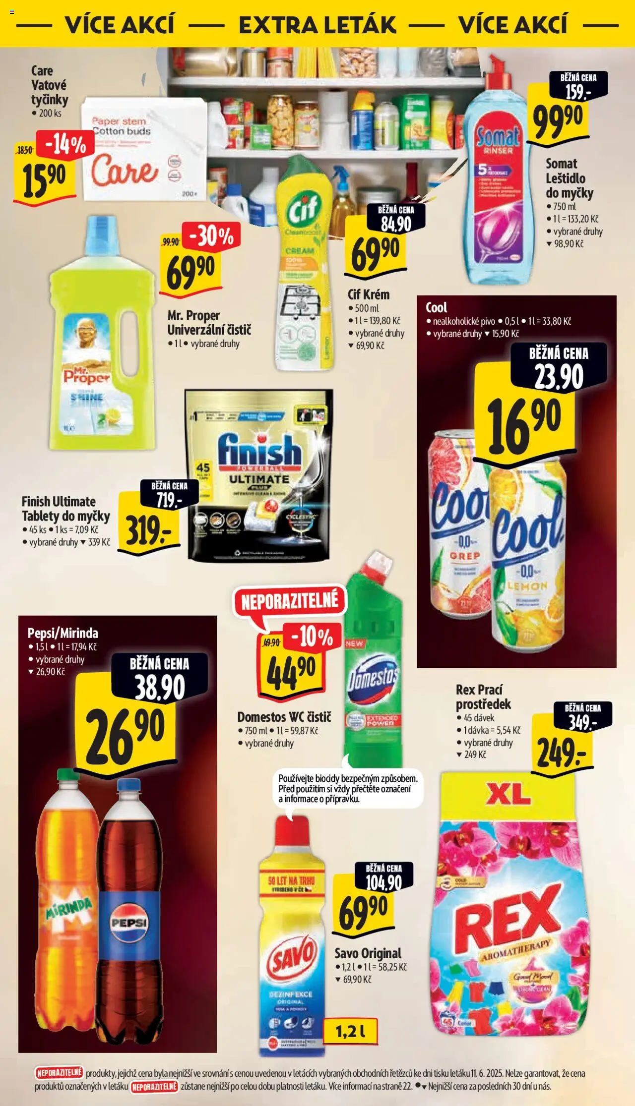 Albert leták - Supermarket od 18.06.2025 | Strana: 45 | Produkty: Pepsi, Cif, Univerzální čistič, Wc čistič