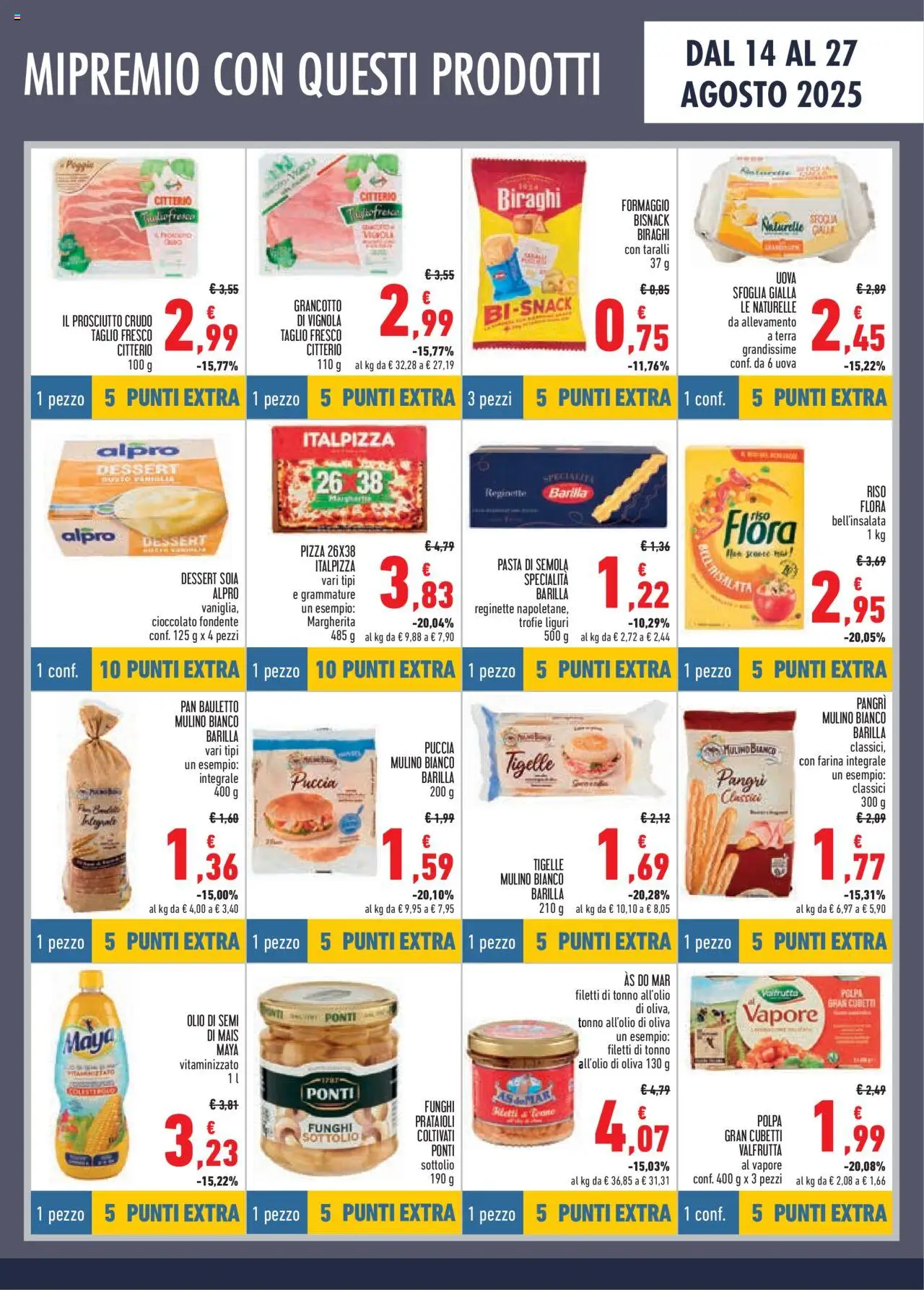 Volantino Conad del 14.08.2025 | Pagina: 5 | Prodotti: Riso, Insalata, Prosciutto, Tonno