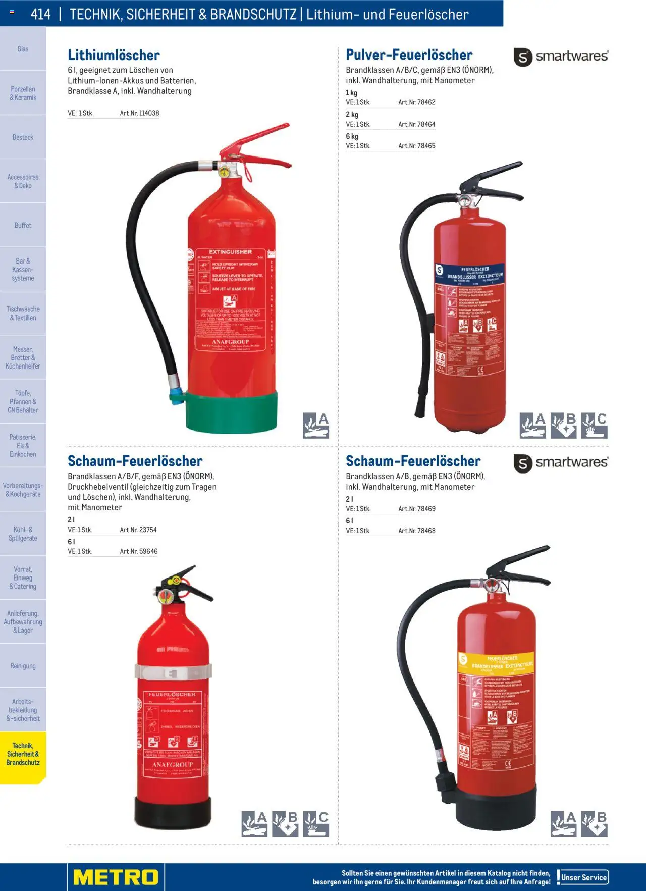 Metro angebote Angebote Gastro Non Food 2025 gültig ab 02.12.2024 | Seite: 414 | Produkte: Bekleidung, Eis, Manometer