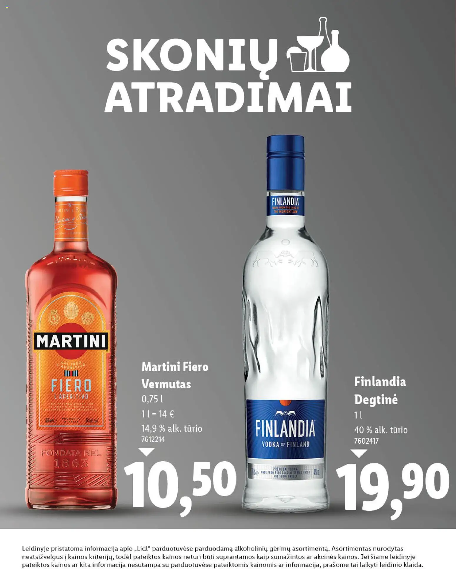 LIDL akcijos nuo 03.11.2025 | Puslapis: 4 | Prekių: Degtinė