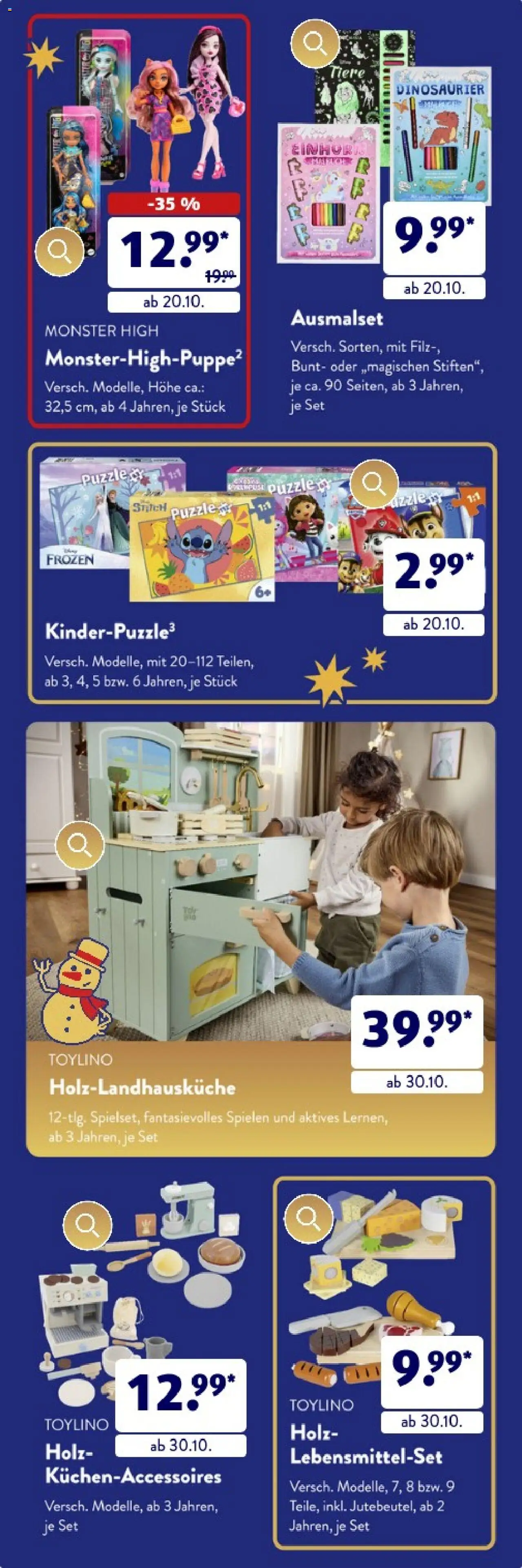 Aldi Süd Weihnachtsbroschüre Oktober – gültig ab 11.10.2025 | Seite: 7 | Produkte: Monster