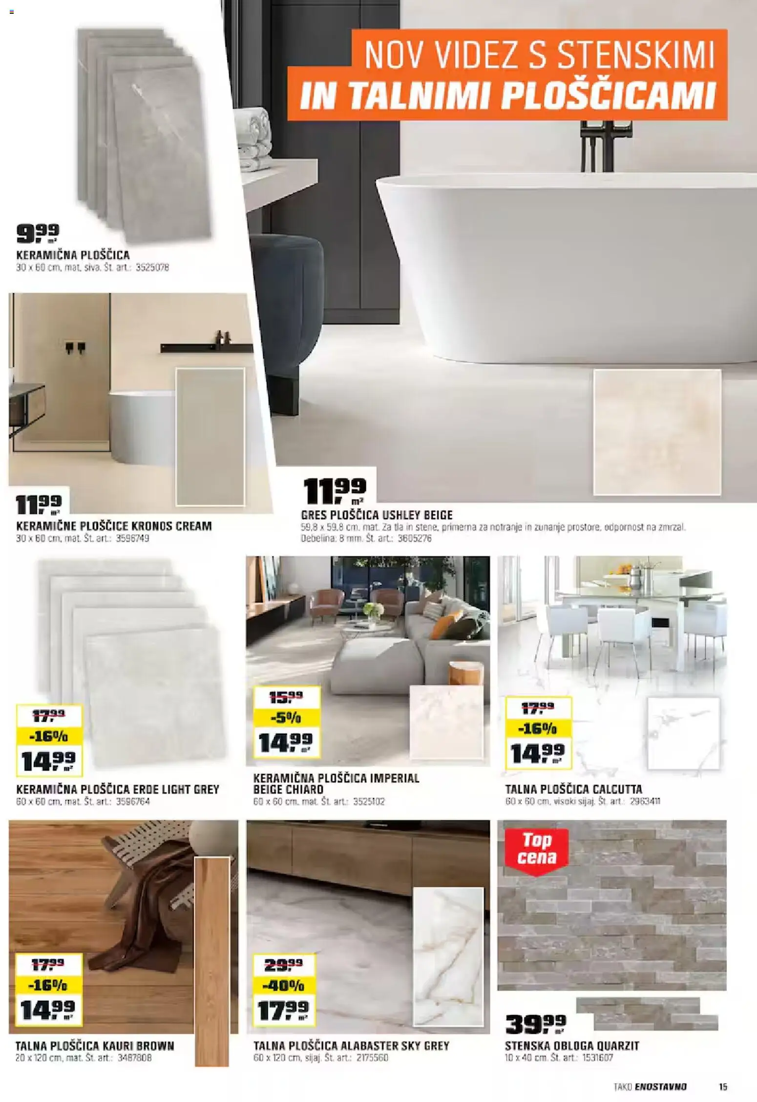 Novi OBI katalog ponudbe – veljaven od 03.02.2026 | Stran: 15