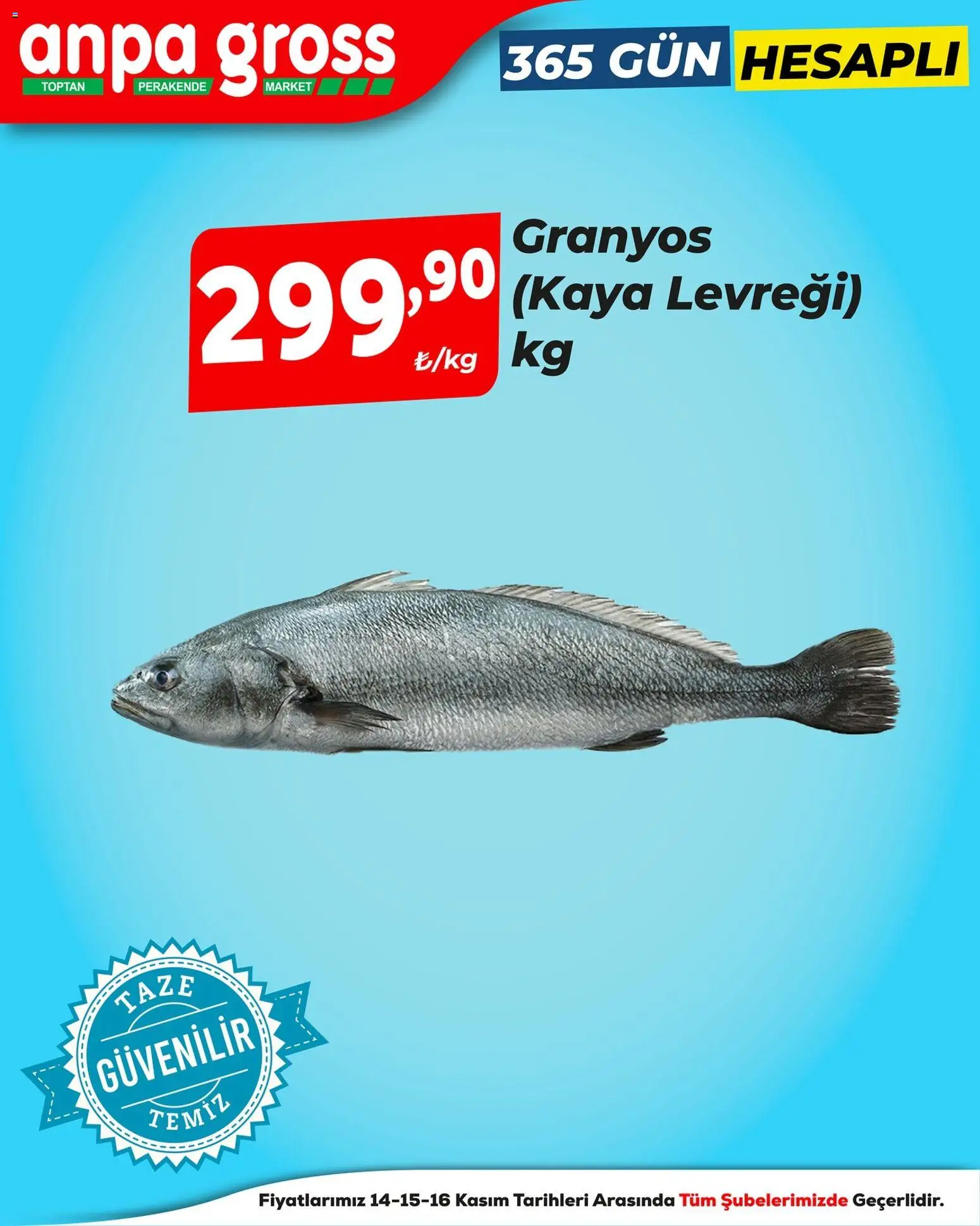 Anpa Gross Levrek, somon, karides ve daha - 14.11.2025 tarihinden itibaren geçerlidir | Sayfa: 4