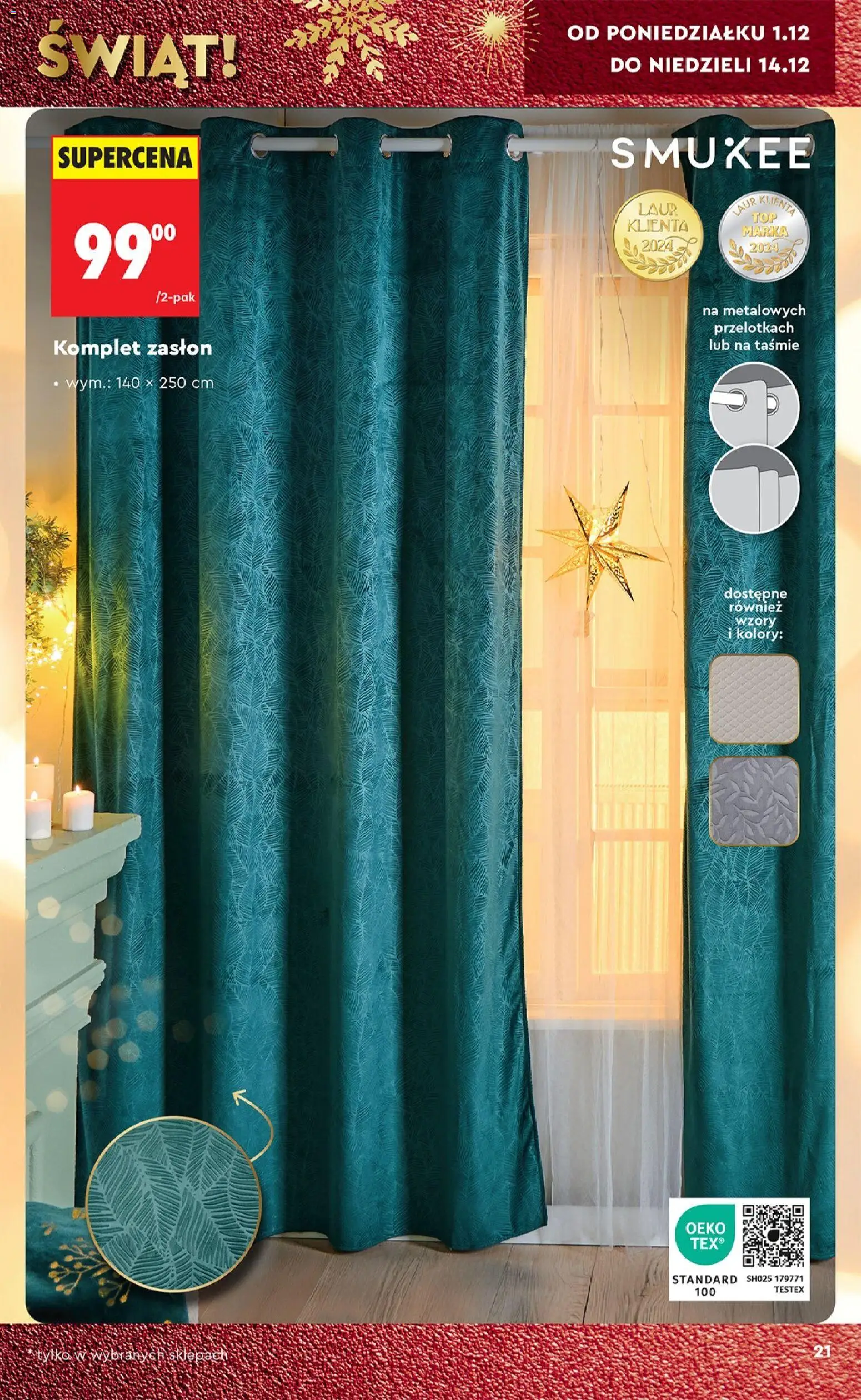 Biedronka gazetka - Hity i inspiracje od 29.11.2025 | Strona: 21