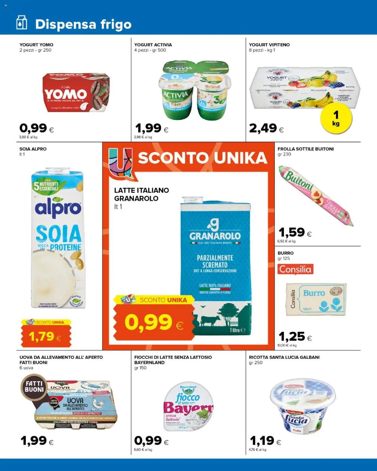 Volantino Tigre del 05.11.2025 | Pagina: 6 | Prodotti: Uova, Cereali, Fiocchi, Latte