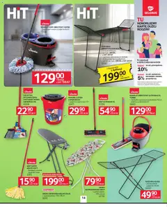 Pogląd oferty "Selgros cash&carry gazetka - Oferta przemysłowa" - ważna od 05.03.2026 | Strona: 16 | Produkty: Kosmetyki, Szczotka, Suszarka vileda, Mop obrotowy