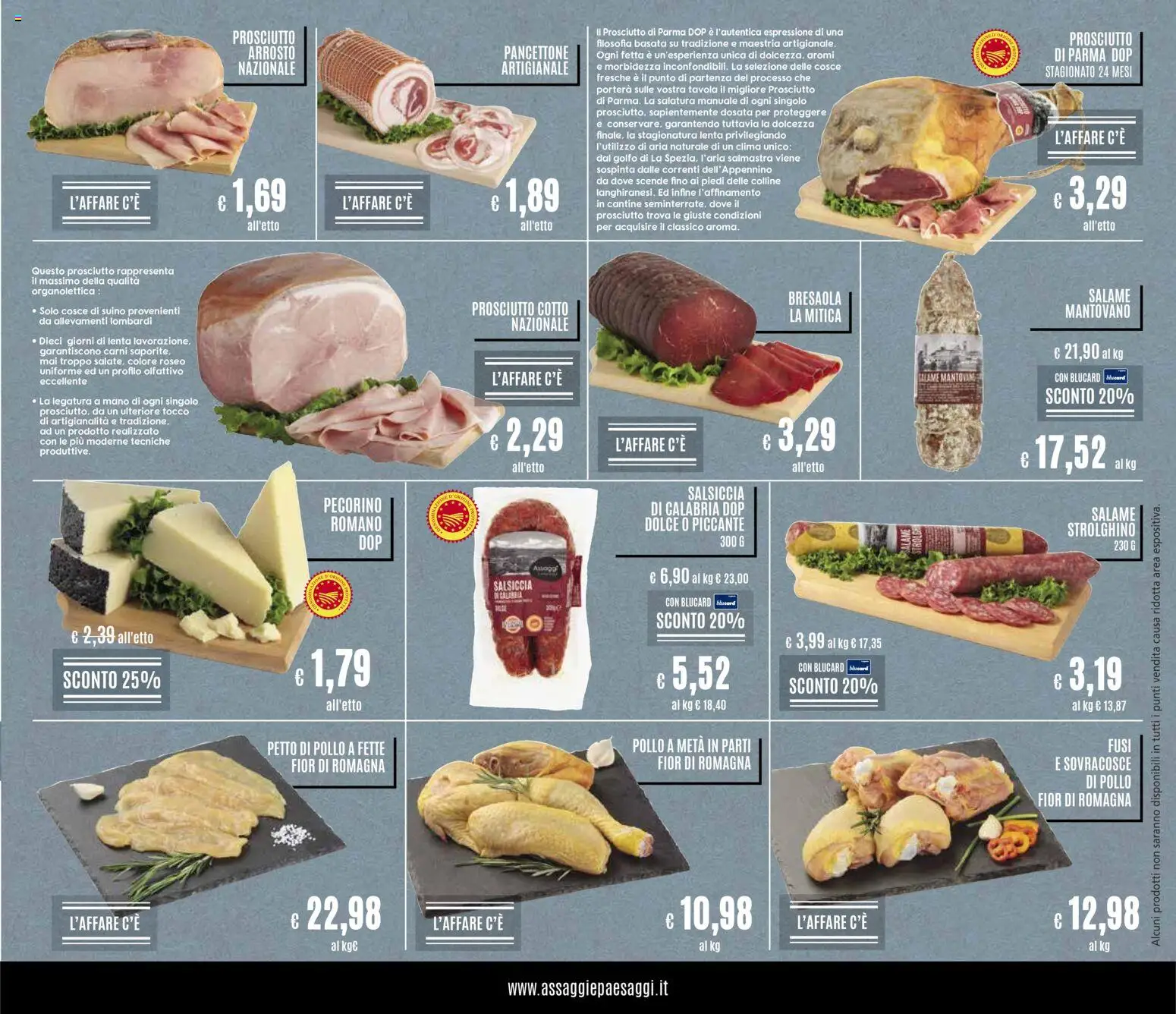 Volantino Il Gigante del 04.12.2025 | Pagina: 25 | Prodotti: Petto di Pollo, Pollo, Bresaola, Prosciutto