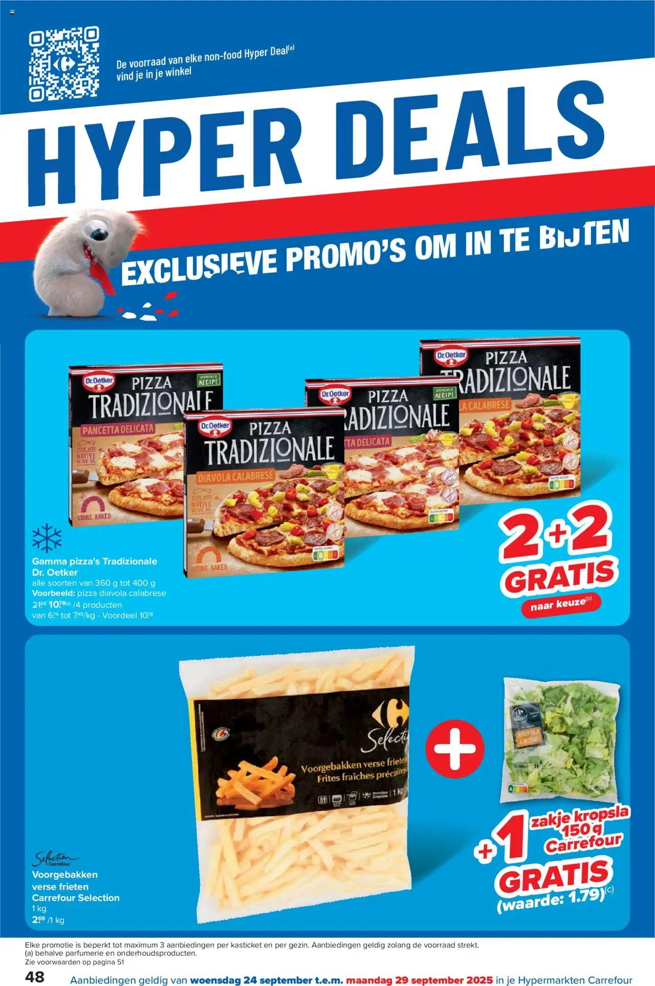 {H1} | Pagina: 48 | Producten: Pizza, La