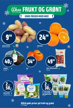 Forhåndsvisning av Coop Obs kundeavis gyldig fra 02.11.2025 | Side: 5 | Produkter: Salat, Poteter, Суміш дитяча, Gressløk