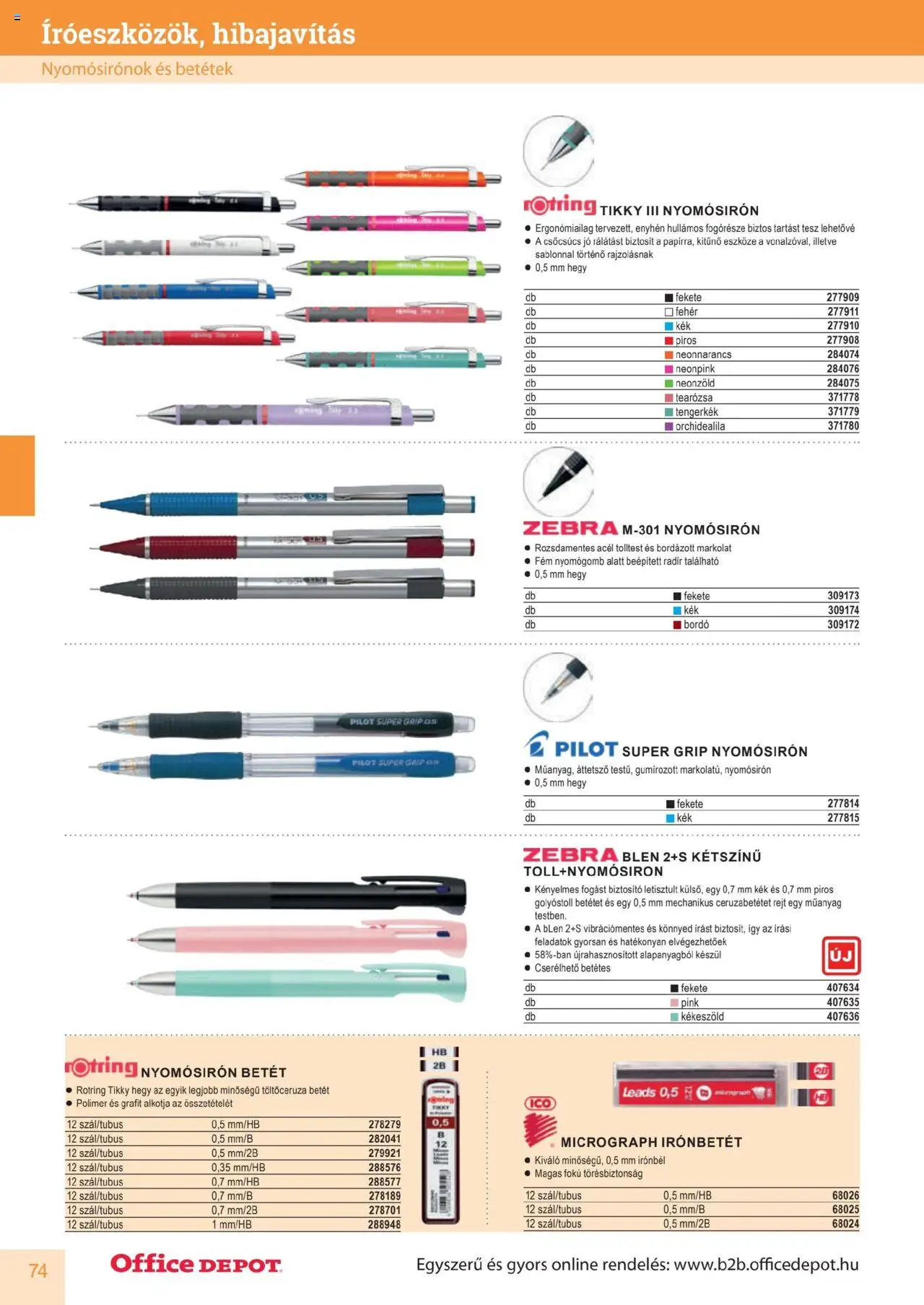 Office Depot akciós ujság - amely érvényes a következő dátumtól: 10.04.2025 | Oldal: 74