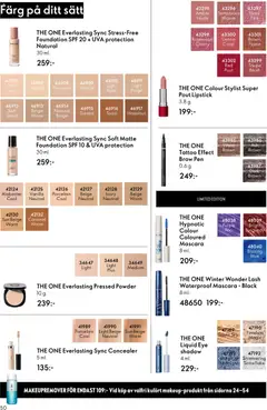 THE ONE Hypnotic Colour Coloured Mascara, Coloured Mascara 8 ml. - Förhandsvisning av reklamblad från butik Oriflame aktuell från 31.12.2025 | Sida: 50