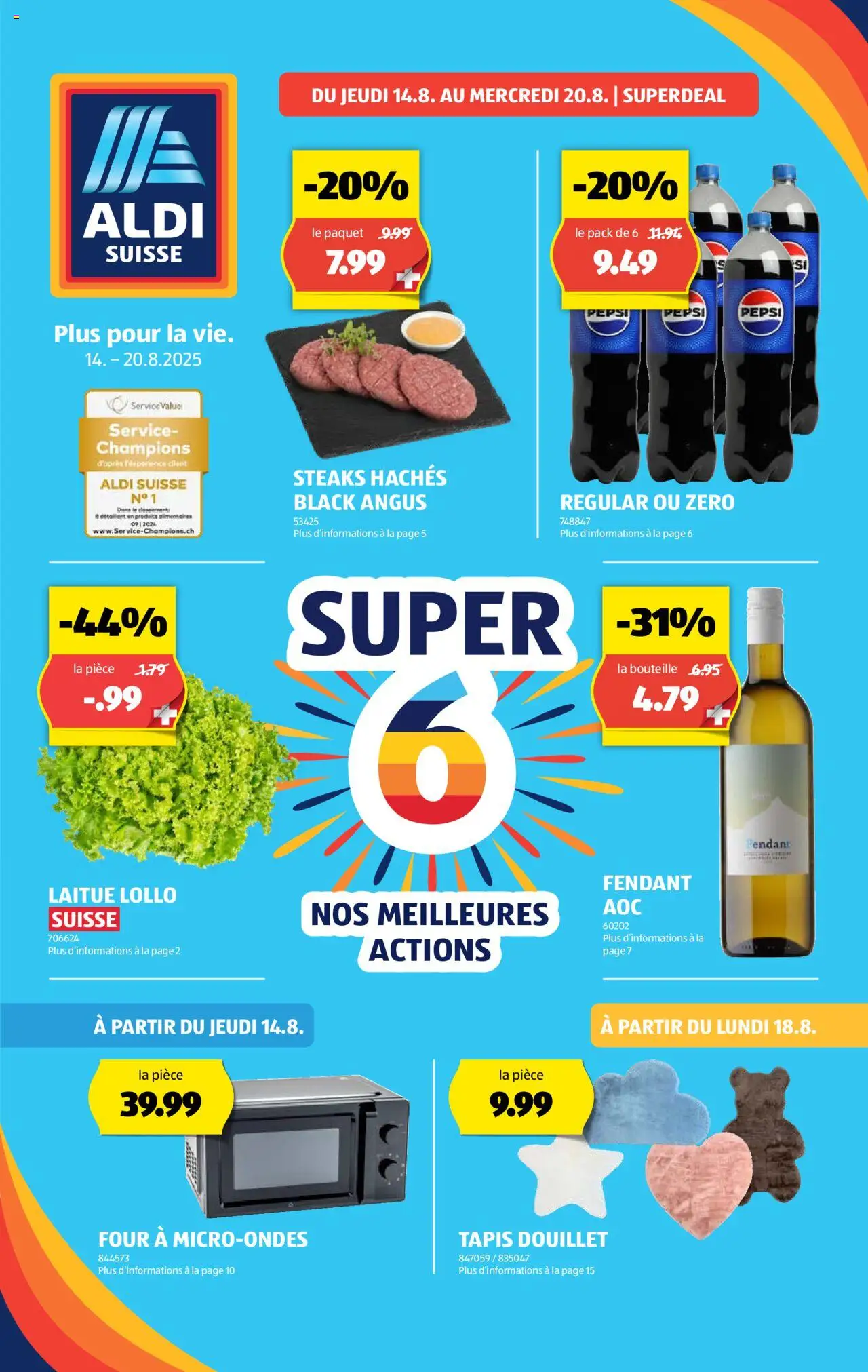 Aldi Prospectus ab 14.08.2025 | Seite: 1 | Produkte: Ridge