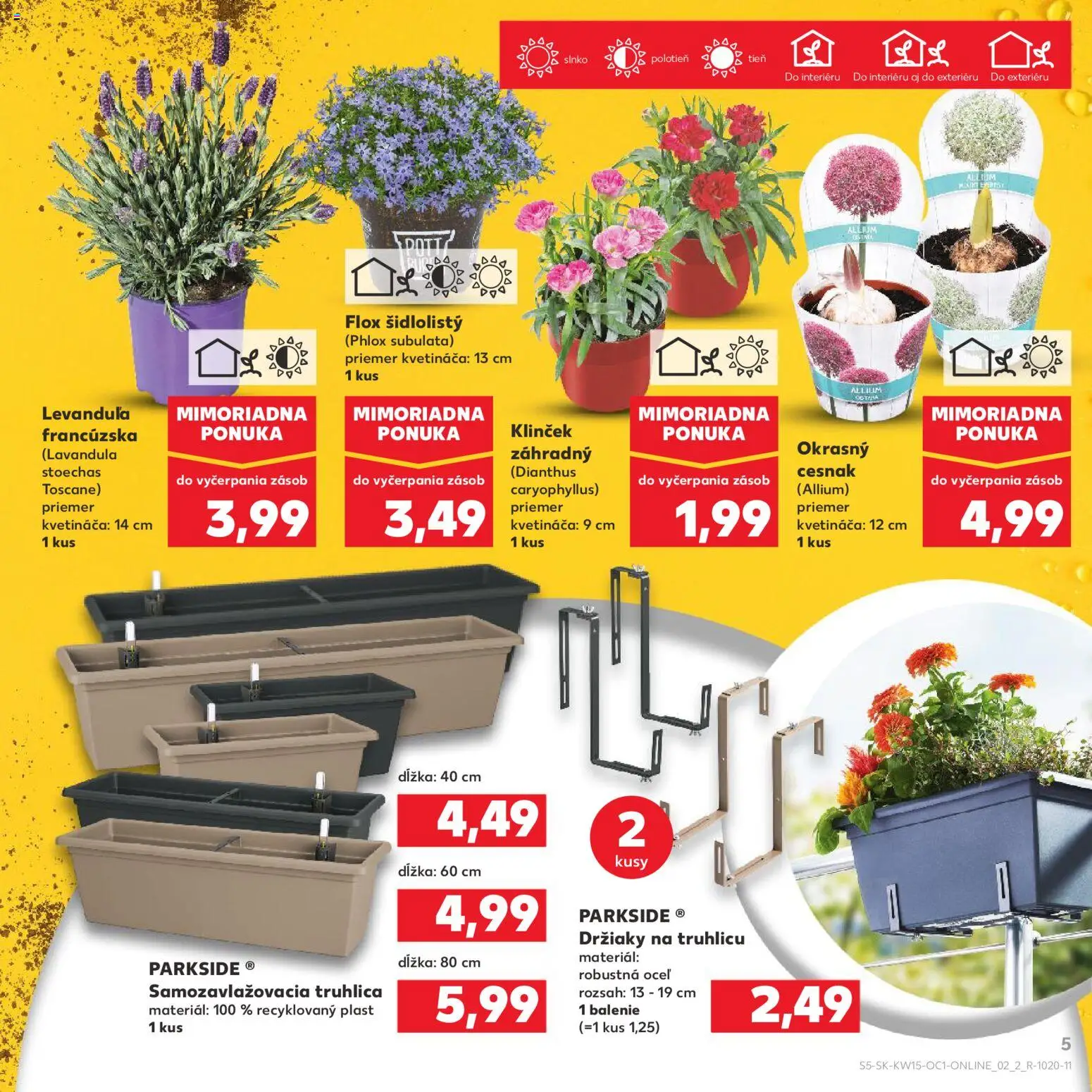 Kaufland SK akciós ujság - amely érvényes a következő dátumtól: 09.04.2026 | Oldal: 5 | Termékek: Parkside