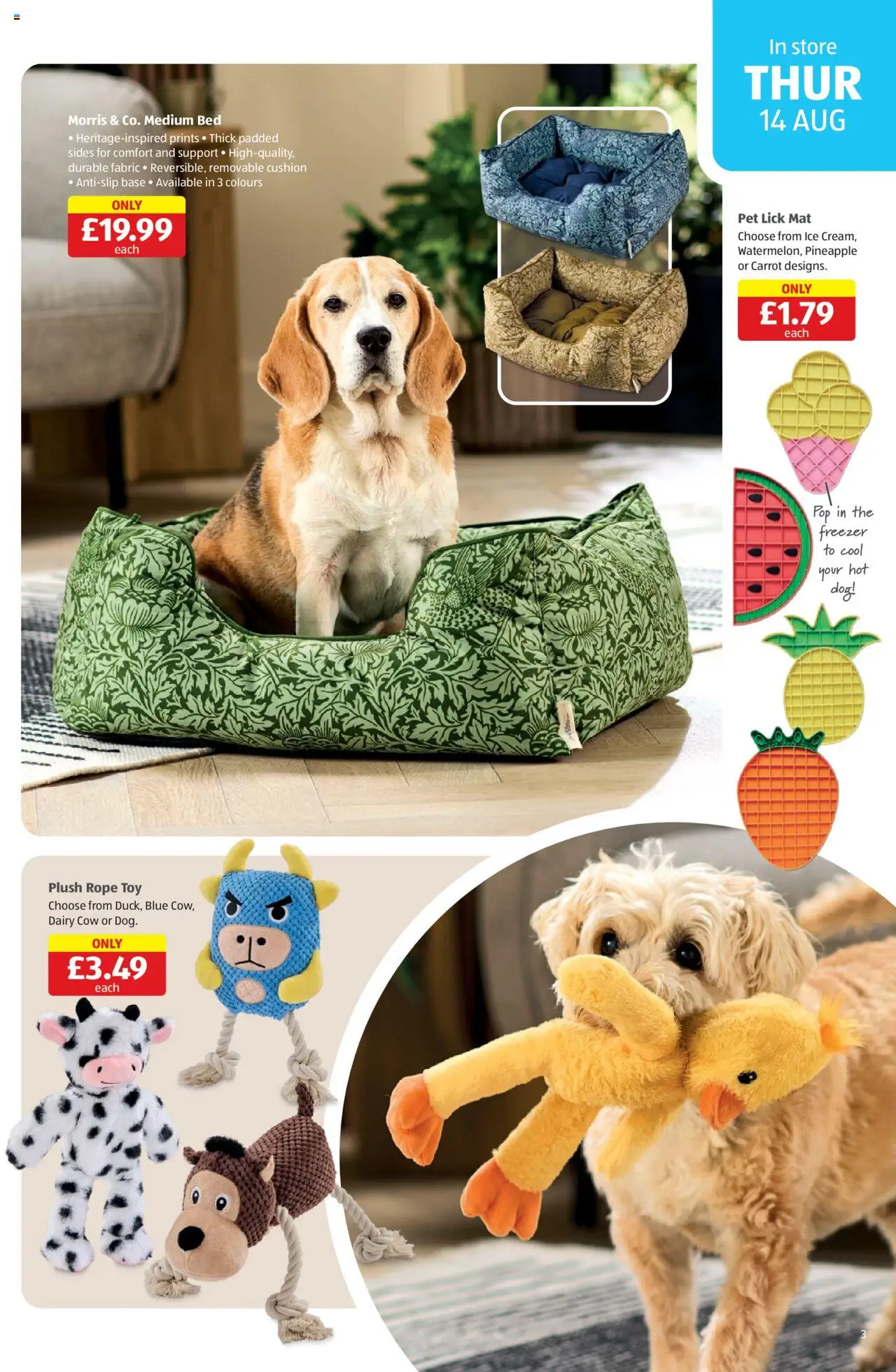  | Page: 3 | Products: Carrot, Freezer, Hot dog, Bed