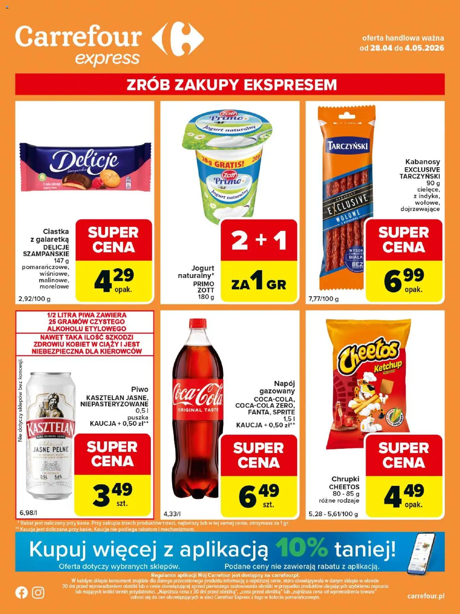 Carrefour gazetka - Express II od 28.04.2026 | Strona: 1