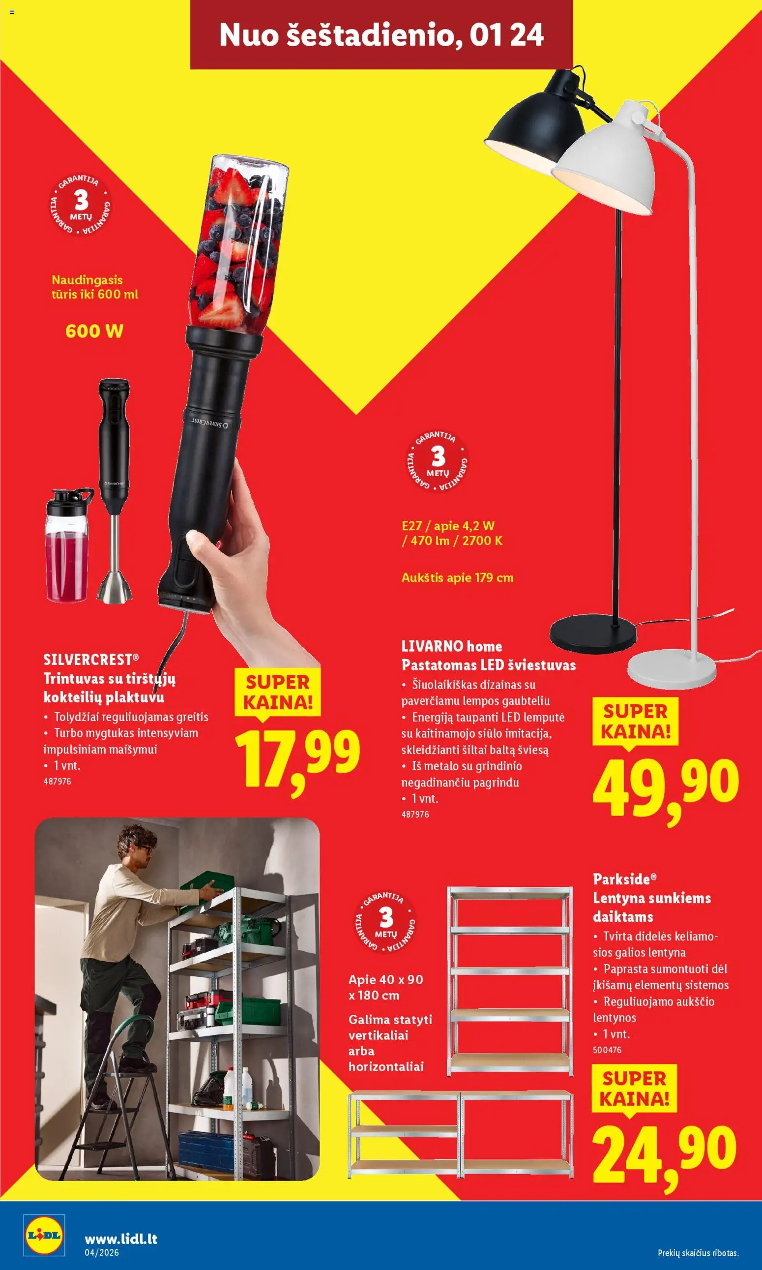 LIDL akcijos nuo 19.01.2026 | Puslapis: 28