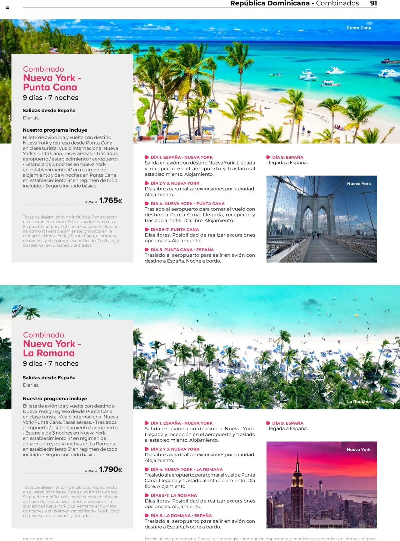 Viajes El Corte Inglés - Norteamérica y Caribe 2025 │ válido desde el 01.01.2025 | Página: 91
