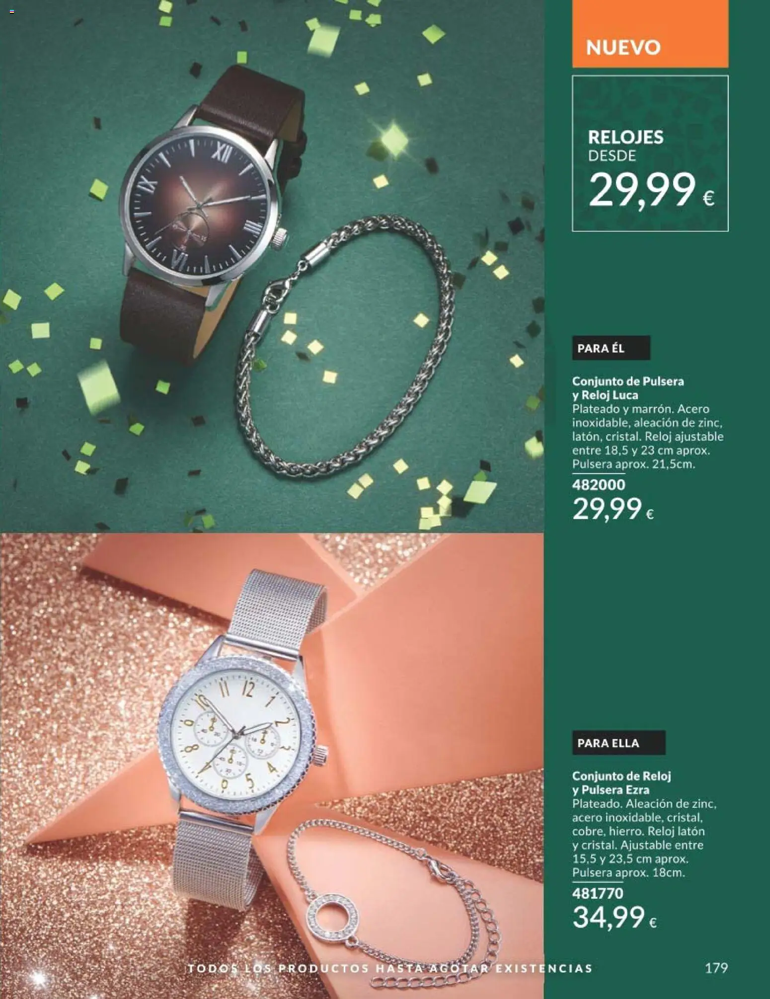 Catálogo AVON campaña 11 Black Friday │ válido desde el 01.11.2025 | Página: 179 | Productos: Reloj
