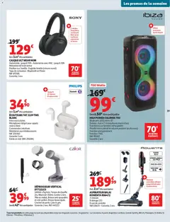 Auchan - Tout pour le réveillon - Voorbeeld van een folder van Auchan, geldig van 26.12.2025 | Pagina: 39 | Producten: Appels, La, Bluetooth