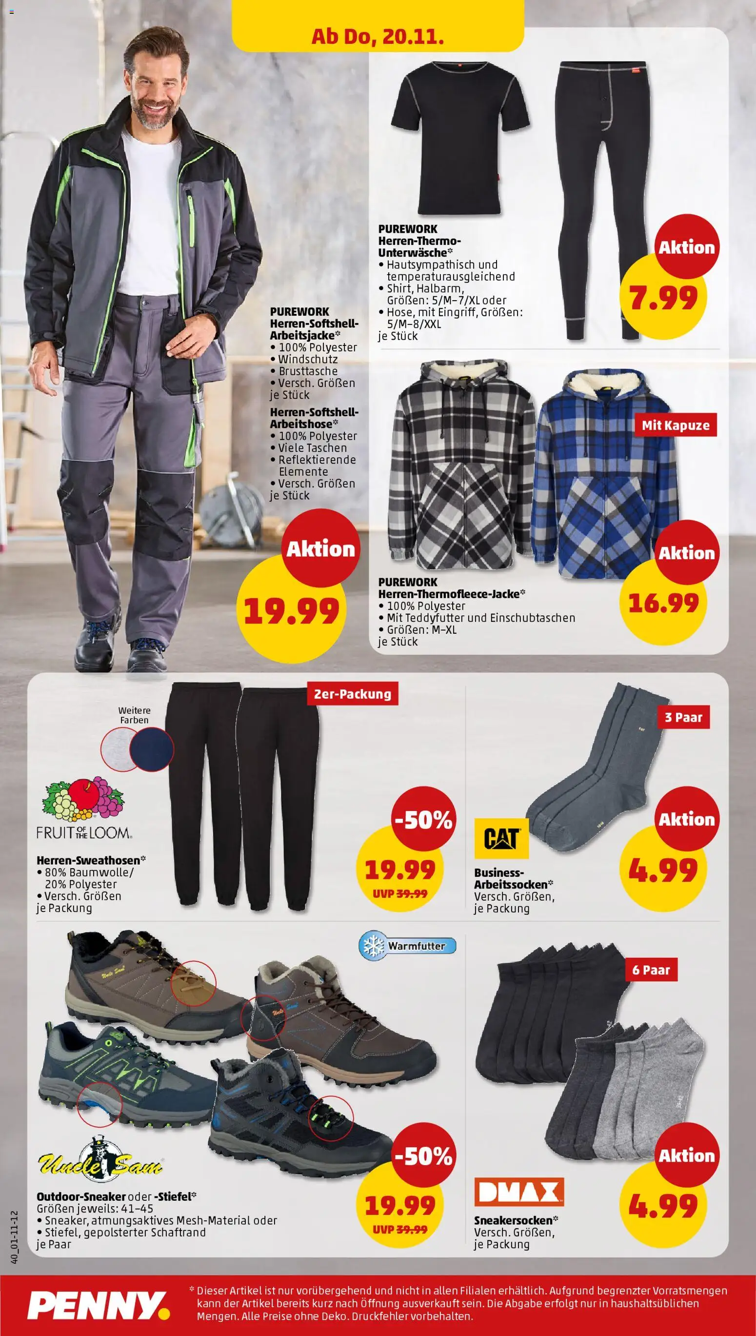 Penny Prospekt 	 – gültig ab 17.11.2025 | Seite: 32 | Produkte: Stiefel