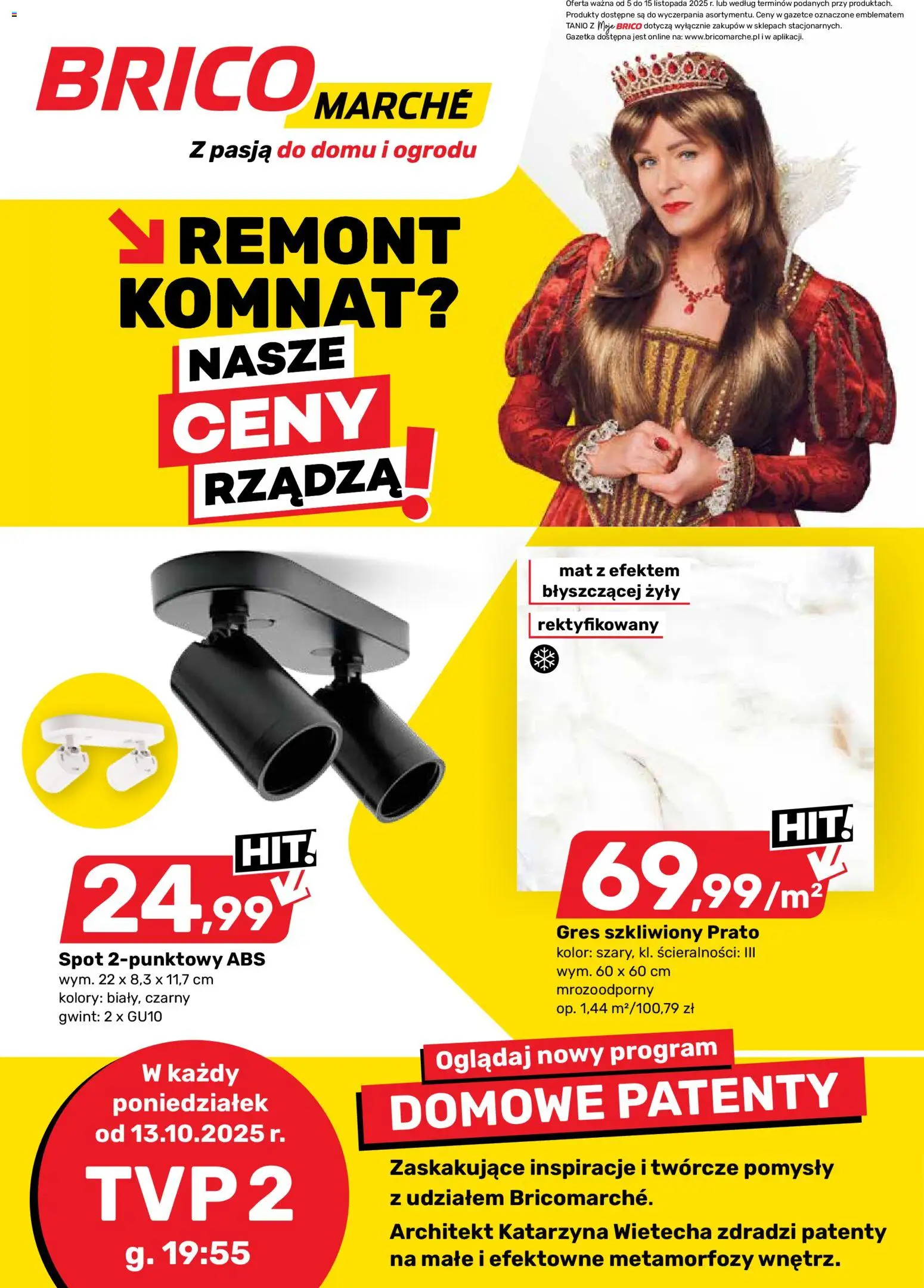 Brico Marché Gazetka od 05.11.2025 | Strona: 1