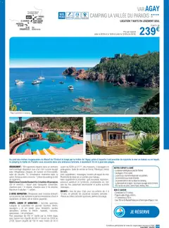 E.Leclerc - Prévisualisation de E.Leclerc Voyages valide à partir de 16.01.2026 | Page: 329 | Produits: Climatisation, Kayak, Lit, Table