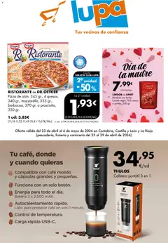 Vista previa Lupa Supermercados folleto válido desde el 23.04.2026