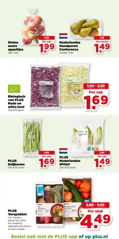 Biologisch van PLUS Rode en witte kool, Zak 300 gram - Voorbeeld van een folder van Plus, geldig van 18.03.2026 | Pagina: 28