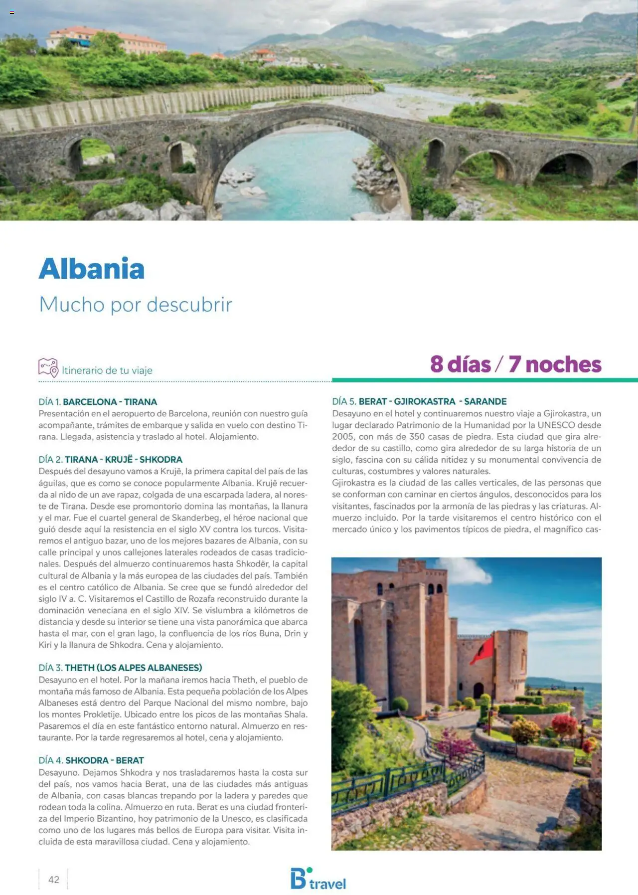 B the travel brand Viajeros Expertos 2025 │ válido desde el 30.09.2024 | Página: 42 | Productos: General, Té