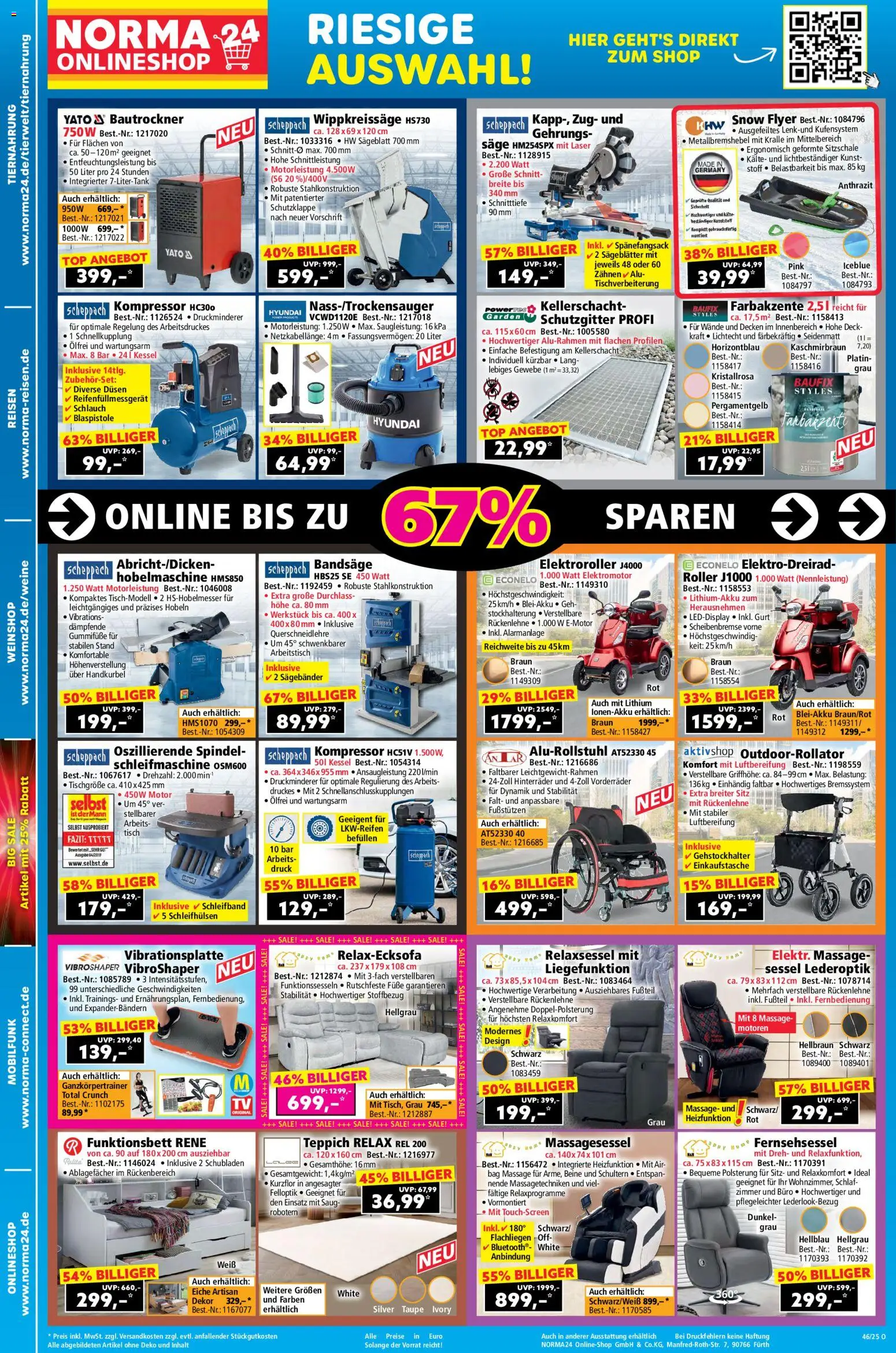 Norma Onlineshop – gültig ab 10.11.2025 | Seite: 2 | Produkte: Top, Sessel, Tisch, Teppich