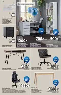 JYSK - Tilbudsavis gyldig fra 10.04.2026 | Side: 8 | Produkter: Skrivebord, Kontorstol, Søm