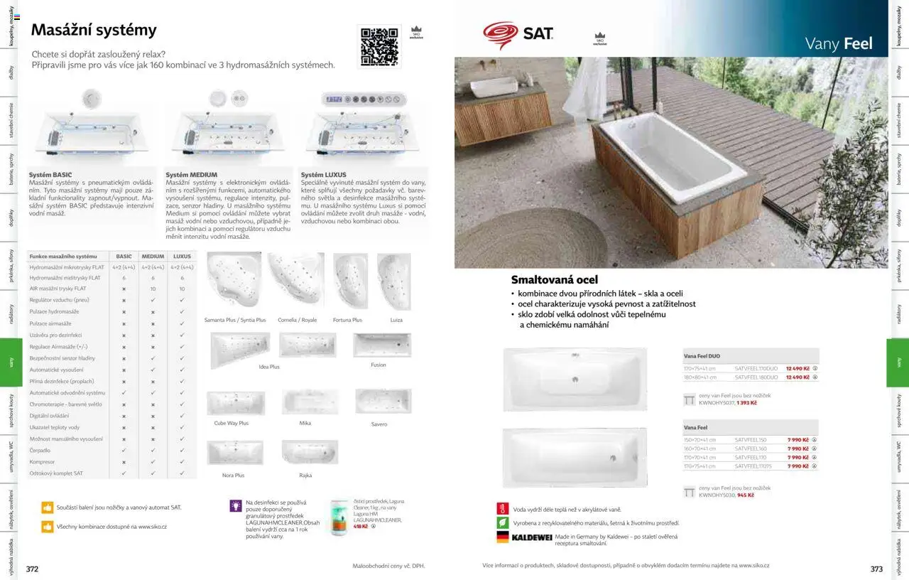 Siko koupelny katalog Koupelny 2025/2026 od 14.10.2025 | Strana: 188 | Produkty: Voda, Wc, Vana, Čerpadlo