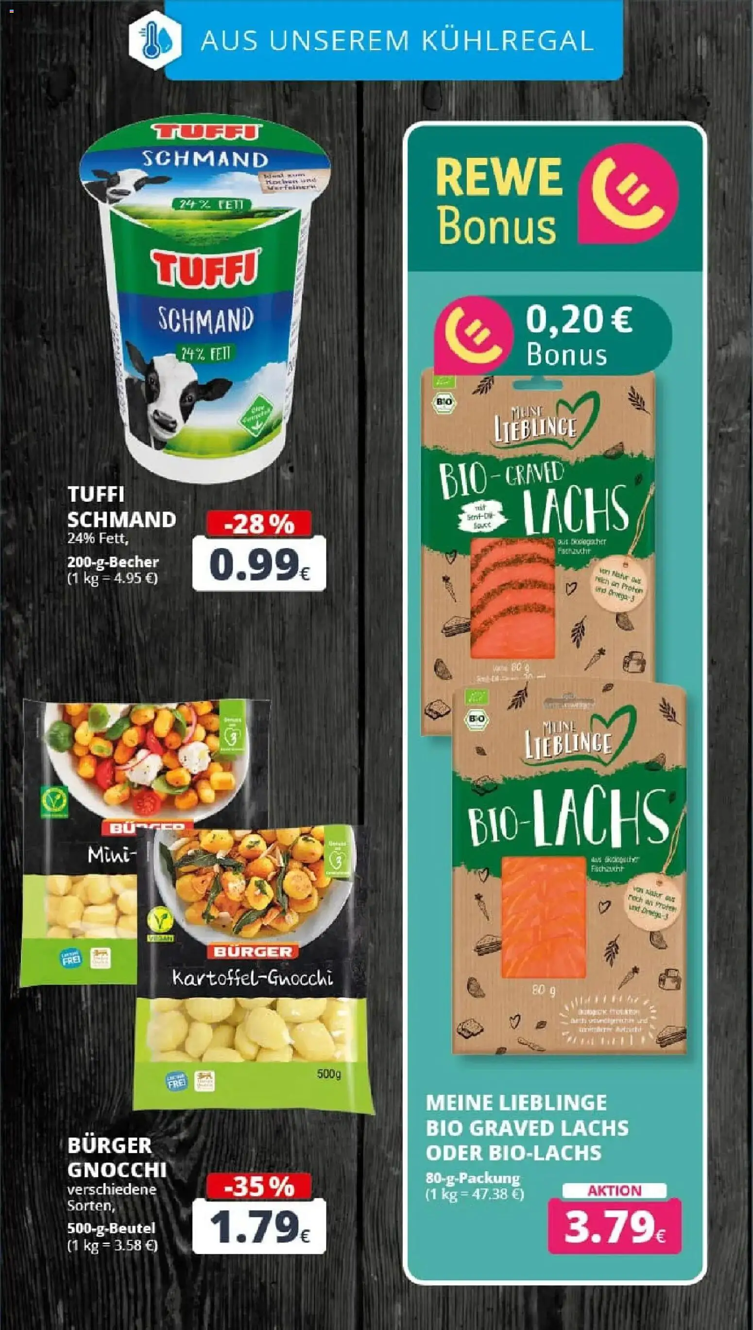 Rewe prospekt Bergheim	 – gültig ab 26.01.2026 | Seite: 17 | Produkte: Burger, Lachs