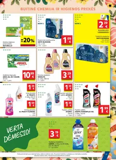 AIBE leidinys galioja nuo 19.03.2026 | Puslapis: 21 | Prekių: Ploviklis, Tualetinis popierius