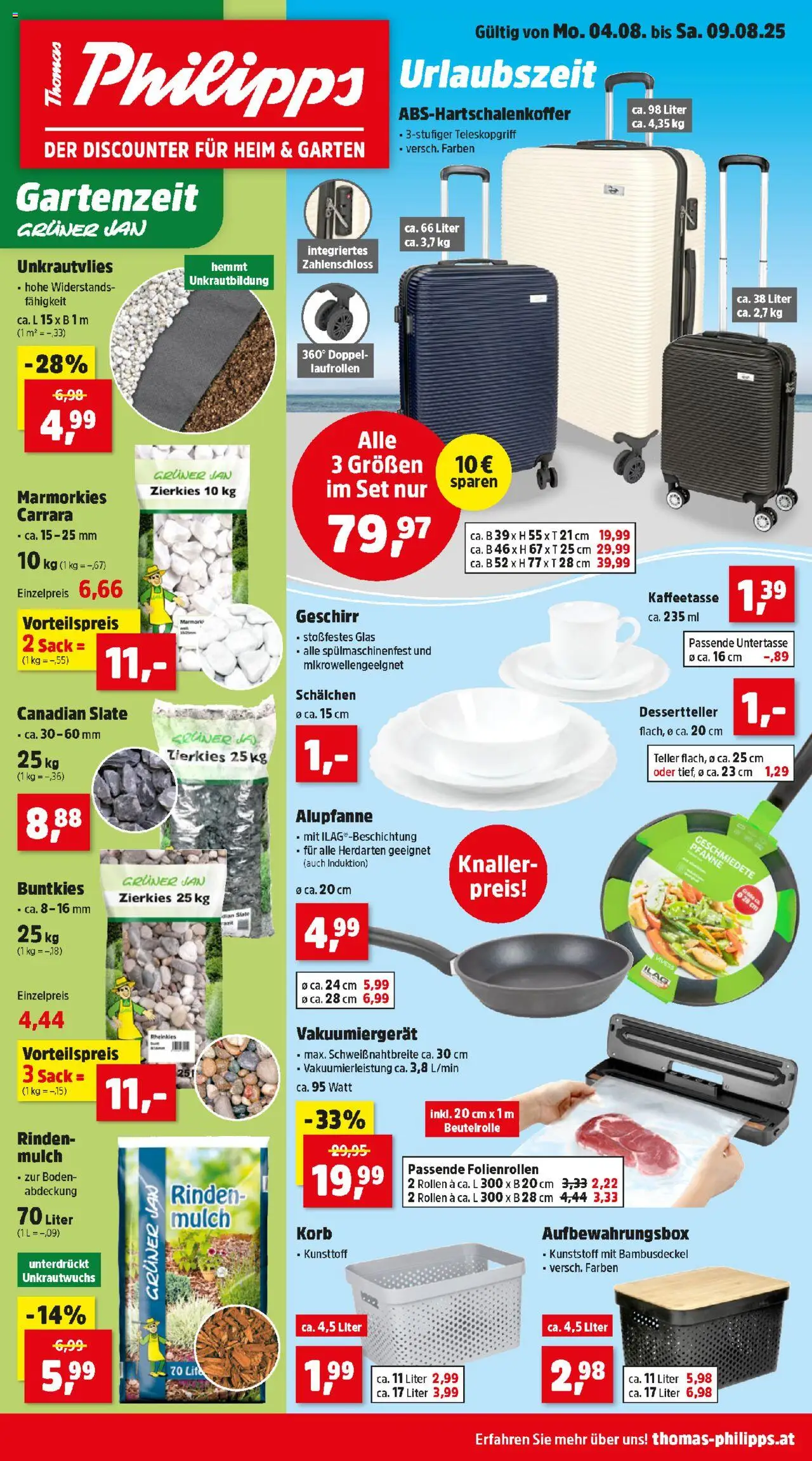 Thomas Philipps Flugblatt gültig ab 04.08.2025 | Seite: 1 | Produkte: Korb