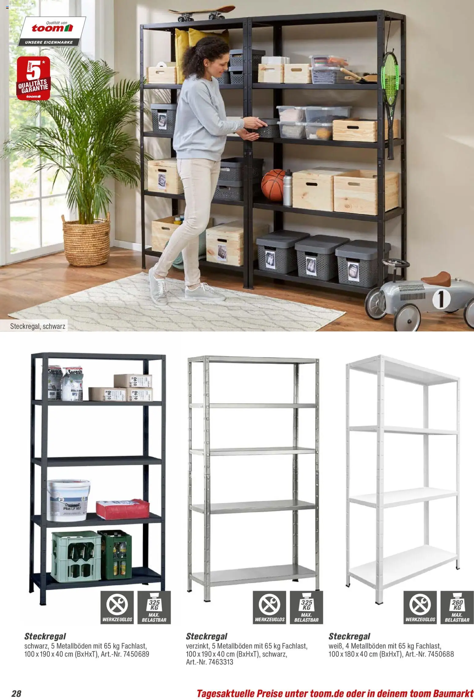 Toom Baumarkt  Wohnen & Haushalt 2026 – gültig ab 01.01.2026 | Seite: 28