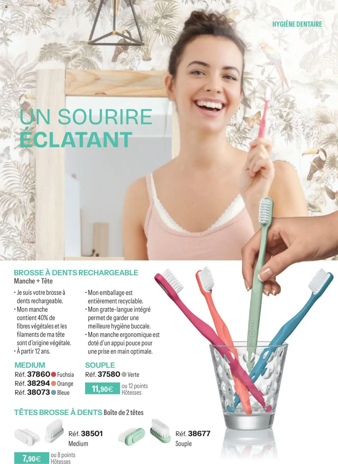 {H1} | Page: 33 | Produits: Orange, Brosse, Brosse à dents, Prise