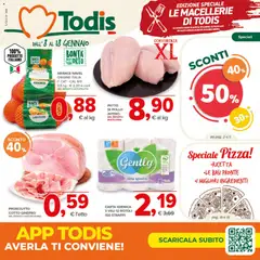Anteprima del volantino Todis Macelleria catalogo valido a partire dal 08.01.2026