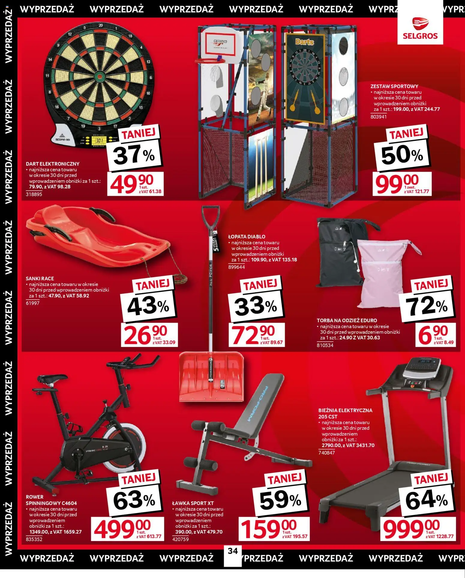 Selgros cash&carry Gazetka - Oferta przemysłowa od 20.11.2025 | Strona: 36 | Produkty: Torba, Rower