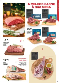 Pré-visualização Continente - Ceia de Natal válido de 18.11.2025 | Página: 33 | Produtos: Pratos, Mesa, Lombo, Carne