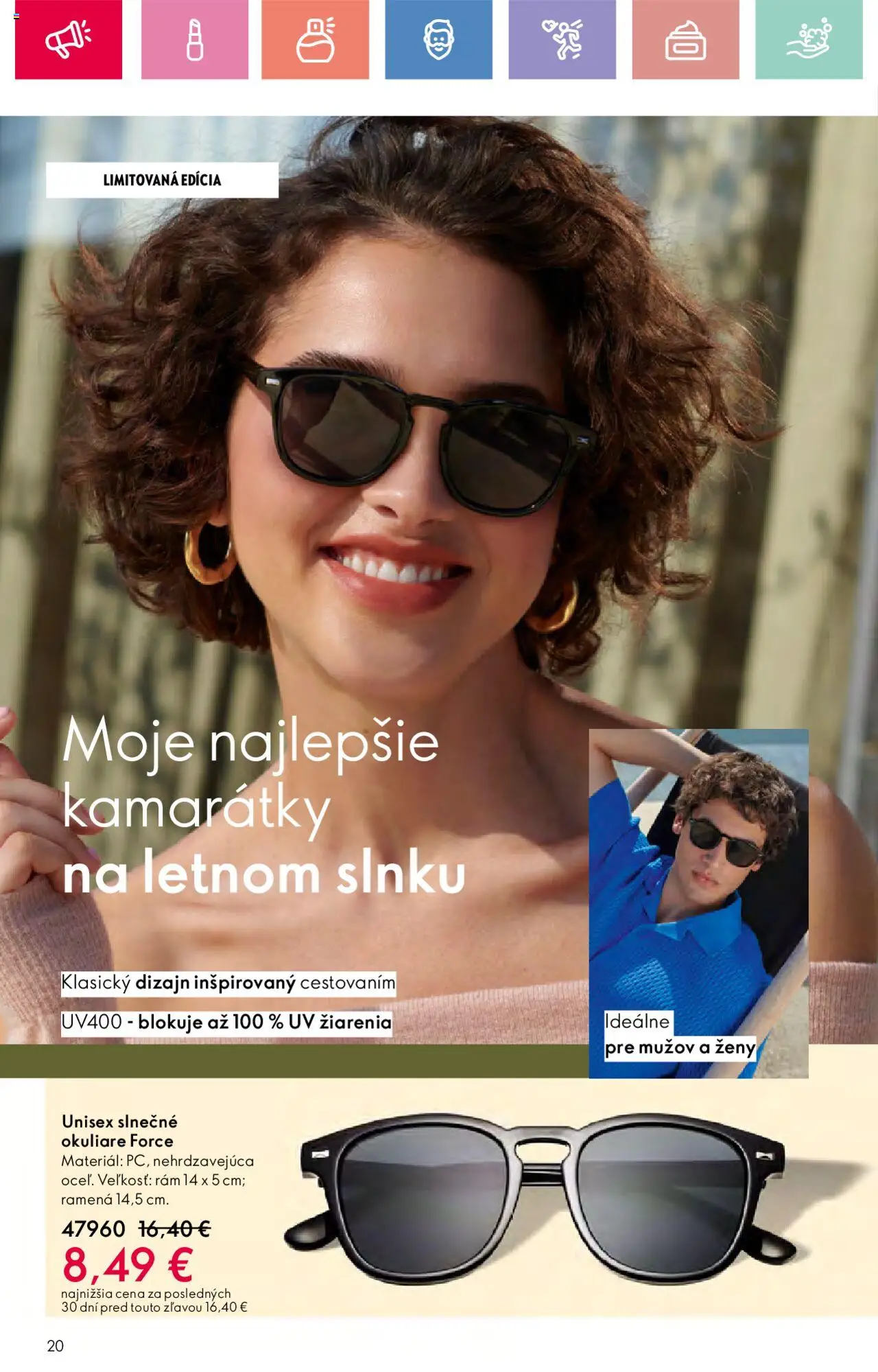Katalóg Oriflame 10 2025 │ platný od 06.07.2025 | Strana: 20 | Produkty: Rám, Okuliare