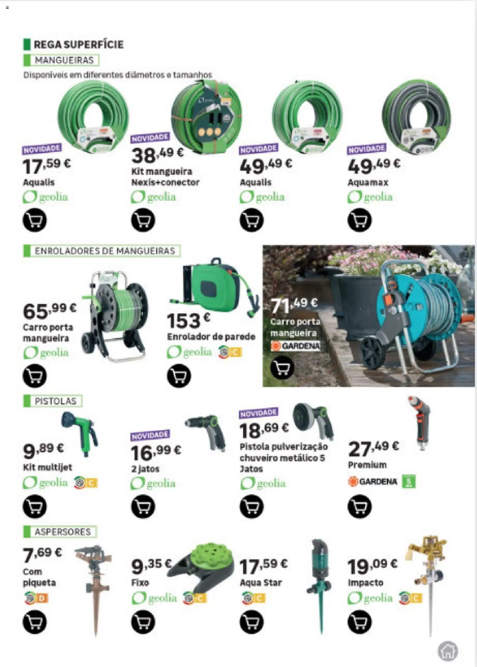 Leroy Merlin Arquipélago dos Açores │ válido de 12.03.2026 | Página: 85 | Produtos: Porta, Mangueira, Chuveiro