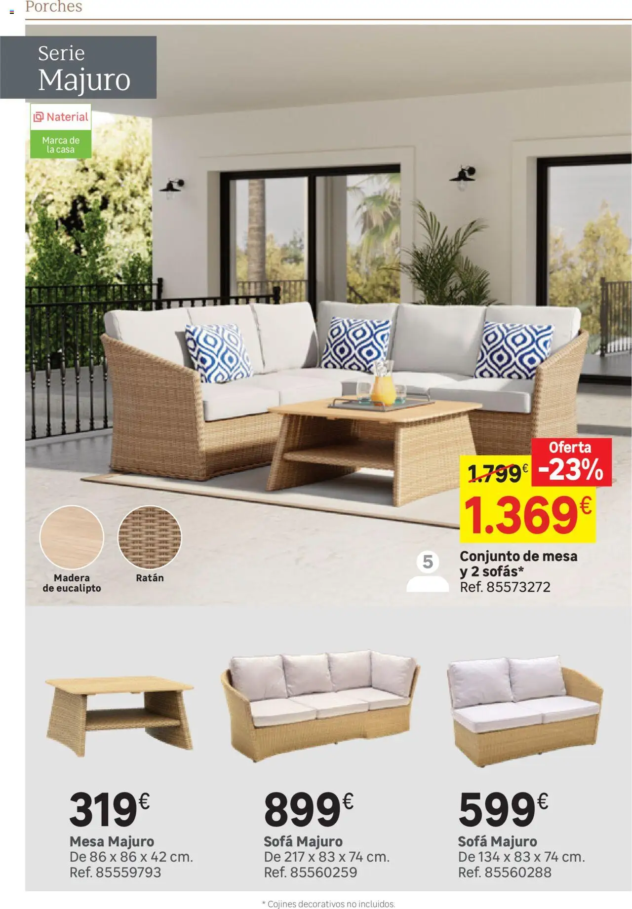 Leroy Merlin catálogo │ válido desde el 25.03.2025 | Página: 138 | Productos: Sofá, Mesa