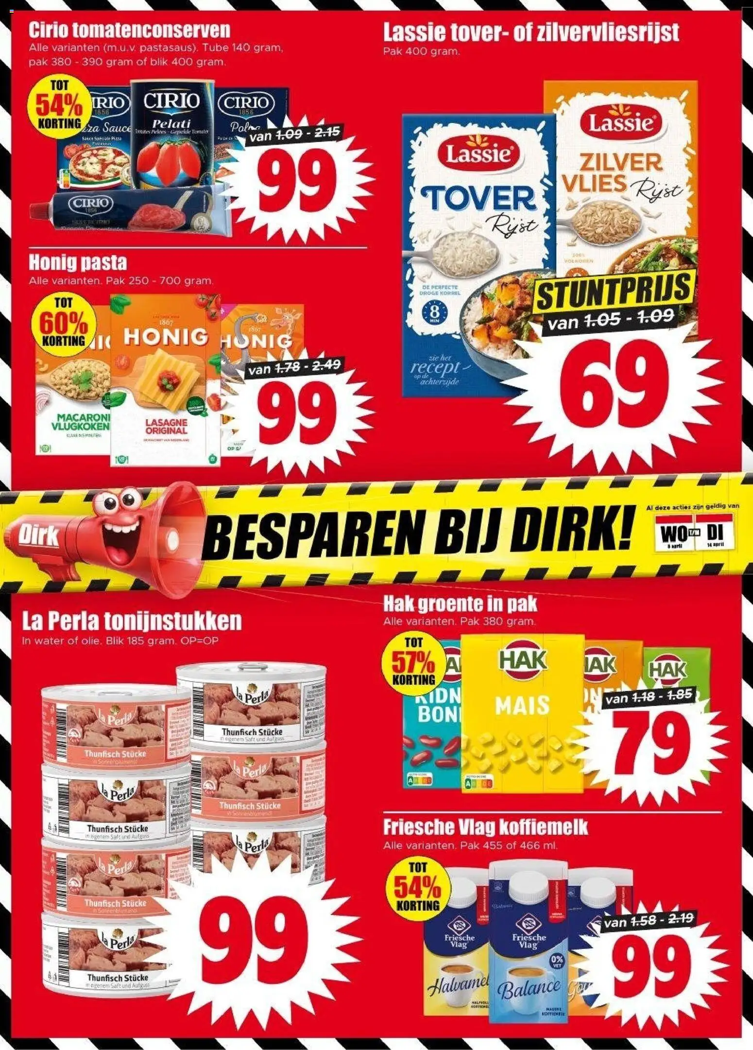 {H1} | Pagina: 4 | Producten: Rijst, Macaroni, Pasta, La