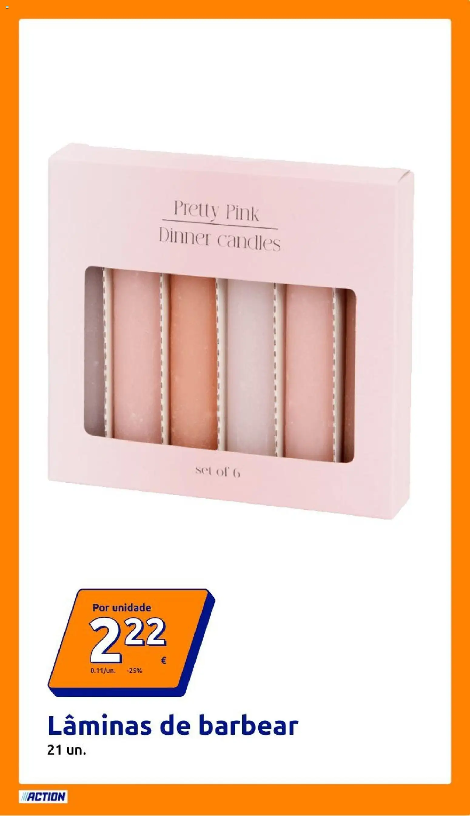 Action folheto │ válido de 11.03.2026 | Página: 3 | Produtos: Lâminas de barbear