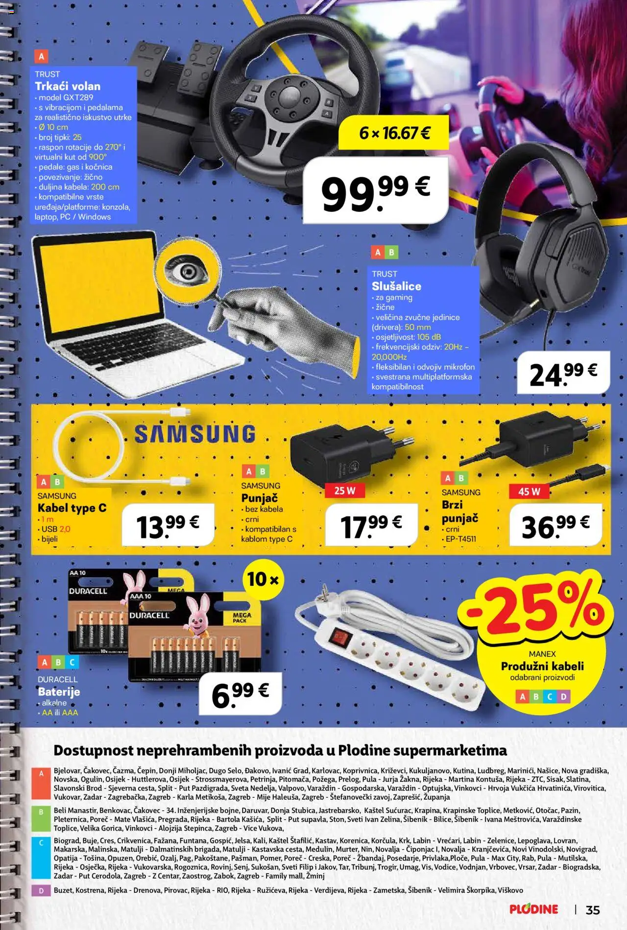 Plodine katalog | vrijedi od 13.08.2025 | Stranica: 37 | Proizvodi: PC, Slušalice, Kabel, Mikrofon