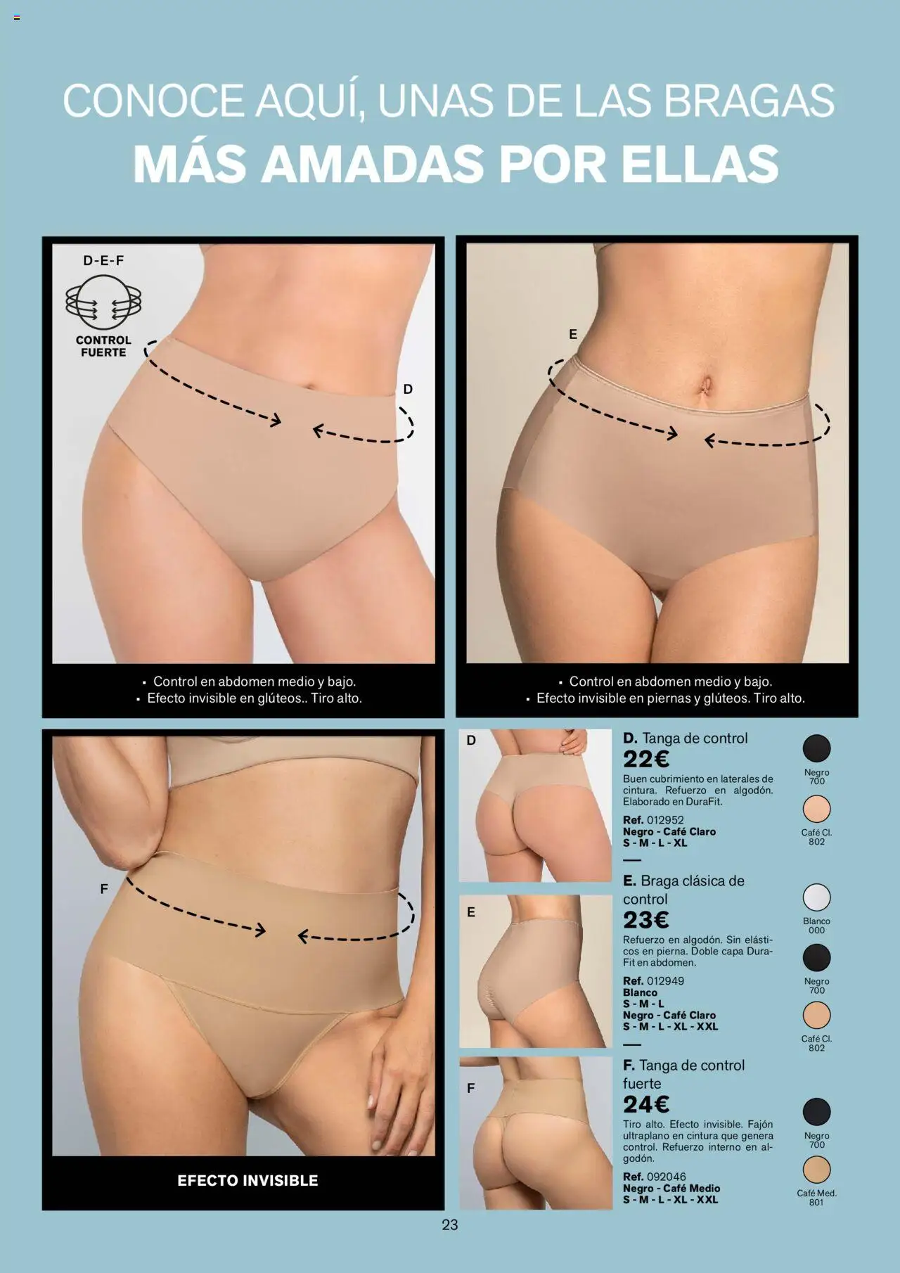 Leonisa folleto │ válido desde el 01.07.2025 | Página: 23 | Productos: Bragas, Café, Braga